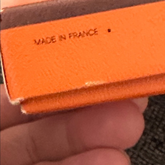 Authentic Hermès L’Atlantide %100 Silk Scarf Carré 90 Red Orange Made in France - Picture 12 of 15